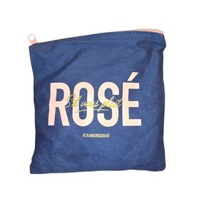NWT Chandon Rosé Blue Pouch